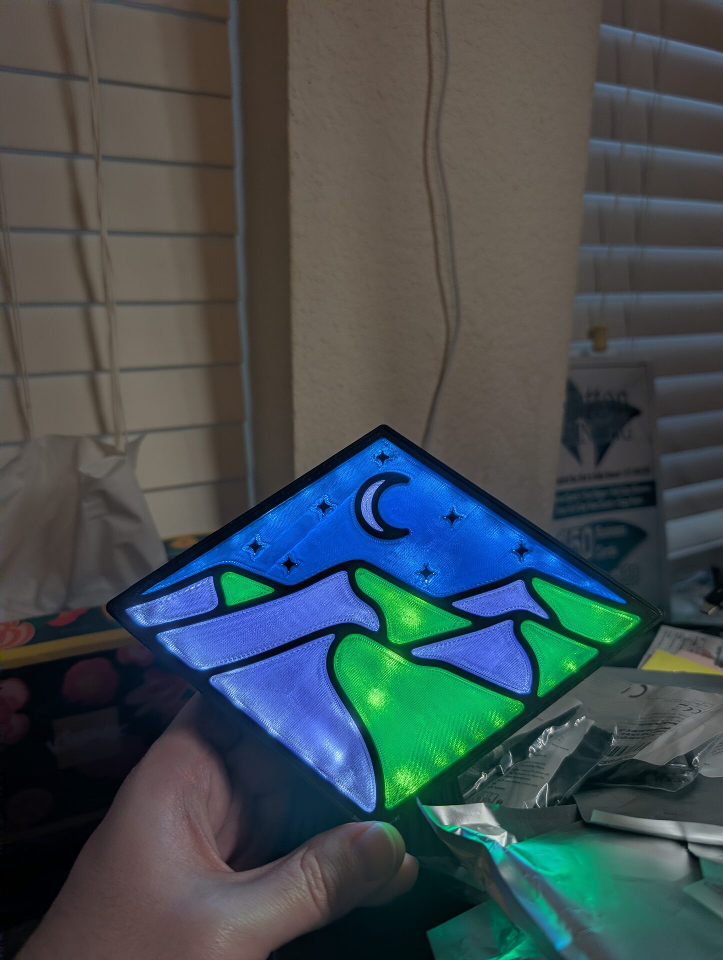 Desert Night Lightbox