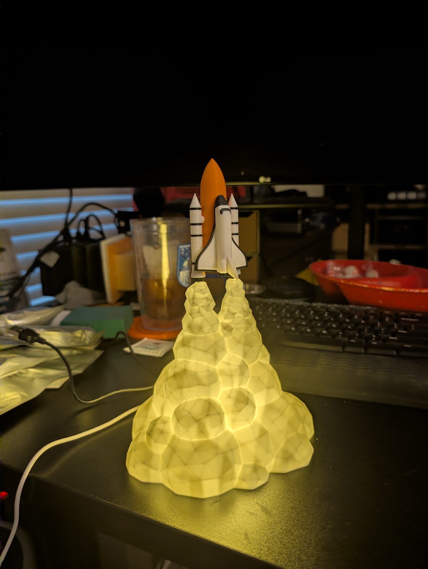 Space Shuttle Lamp