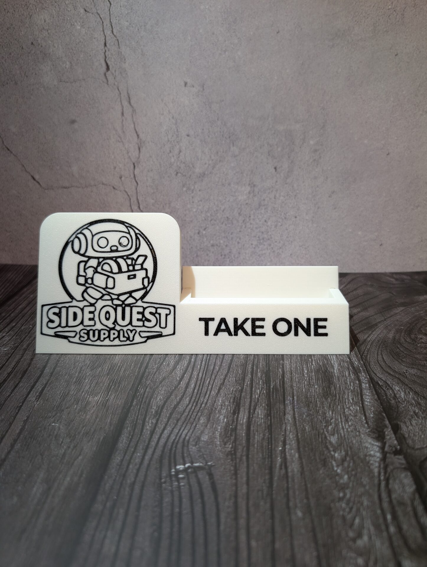 Example Business Card Holders builds from the shop 3